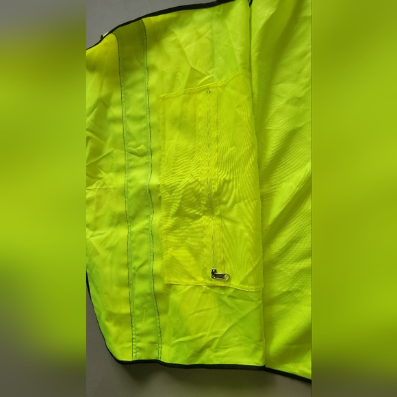 5.11 Tactical Series Vest Reflective Stripes Hi-Visibility Yellow Safety - Picture 4 of 4